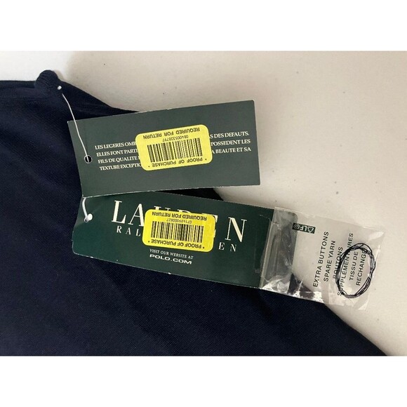 Lauren Ralph Lauren NWT Womens Tank Top  Black Silk Blend Large Embroidered LRL - Picture 7 of 9